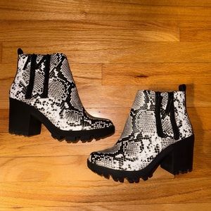 Mix No. 6 Snakeskin Bootie